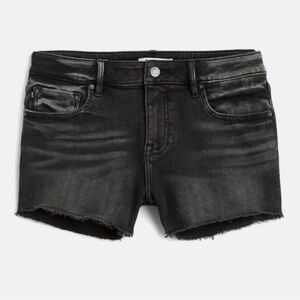 Vigoss Black Acid Wash Denim Shorts // Size 6